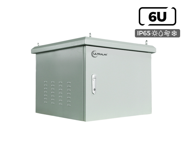 UltraLAN 6U Outdoor Wall Mount Network Cabinet