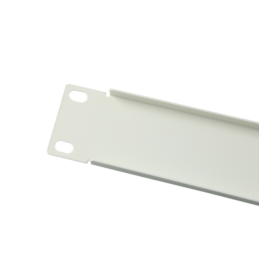 1U Cabinet Blanking Plate (White)