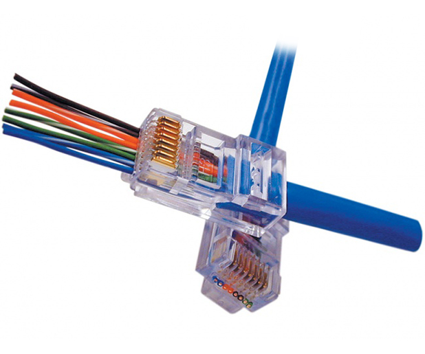 UltraLAN CAT6 EZ RJ45 Connector (50x Packet)