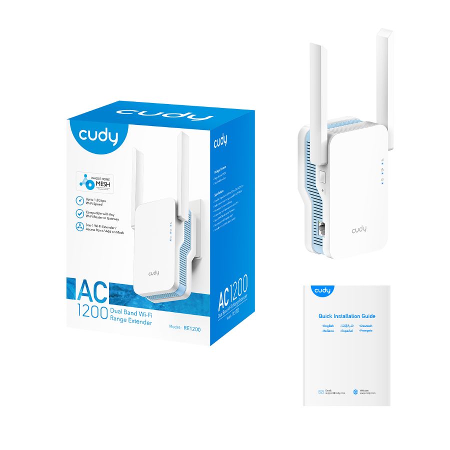 Cudy AC1200 Dual Band Range Extender
