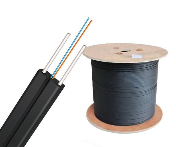 UltraLAN Fiber Bow Type Drop Cable (Black) - 2 Core
