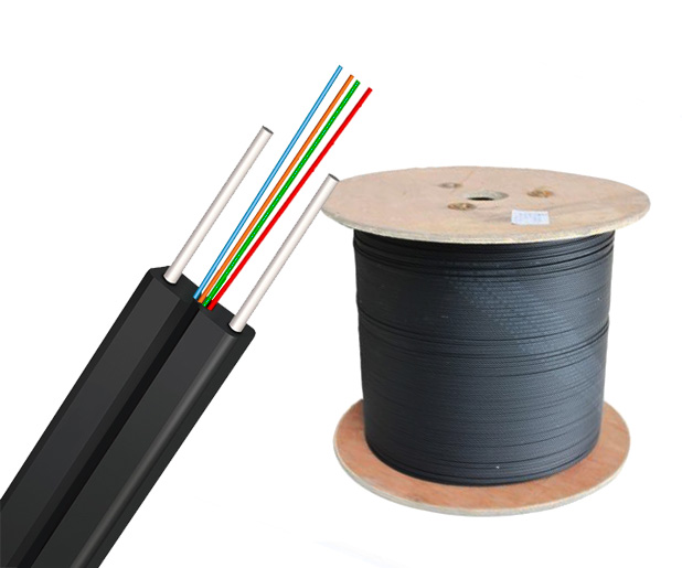 UltraLAN Fiber Bow Type Drop Cable (Black) - 4 Core