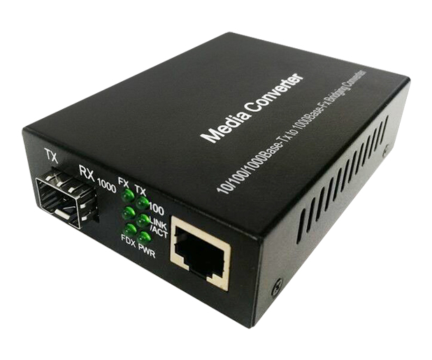 UltraLAN Fiber to Gigabit RJ45 Converter