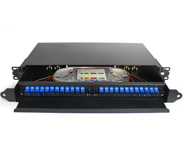UltraLAN 24 Port Sliding Fiber Patch Panel