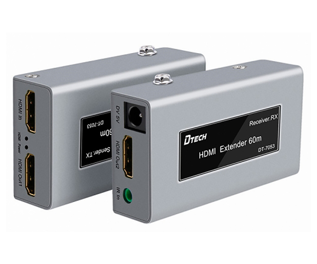 HDMI Extender Kit (60m) with Local Output and IR