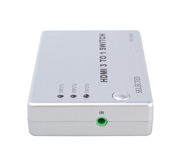 HDMI 3way Intelligent Source Switch with Remote