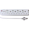 10-Way Multi Plug with surge protection (5X16A+4X5A) - 50cm Power Cord