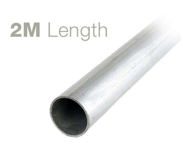 2m Galvanised Mild Steel Mast (50mm)