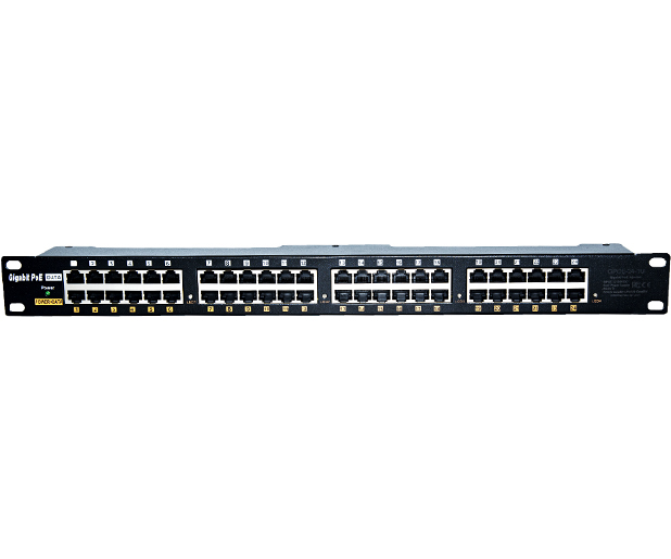 24-Port Rackmount Gigabit Passive PoE Injector