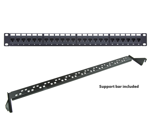 UltraLAN 24 Port CAT6 Patch Panel