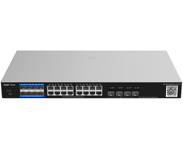 Reyee RG-NBF5200M-8FS16GT4XS e-Lighten Layer 3 Core Switch and OLT