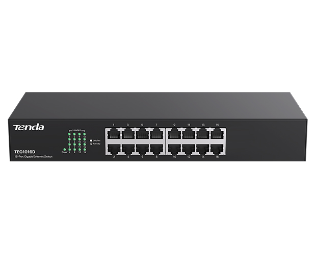 Tenda TEG1016D 16-Port Rackmount Gigabit Switch