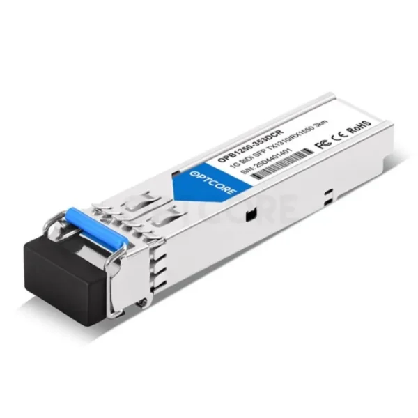 Optcore 1.25G BiDi SFP , 3km, SMF, LC, DDM (1310/1550nm)