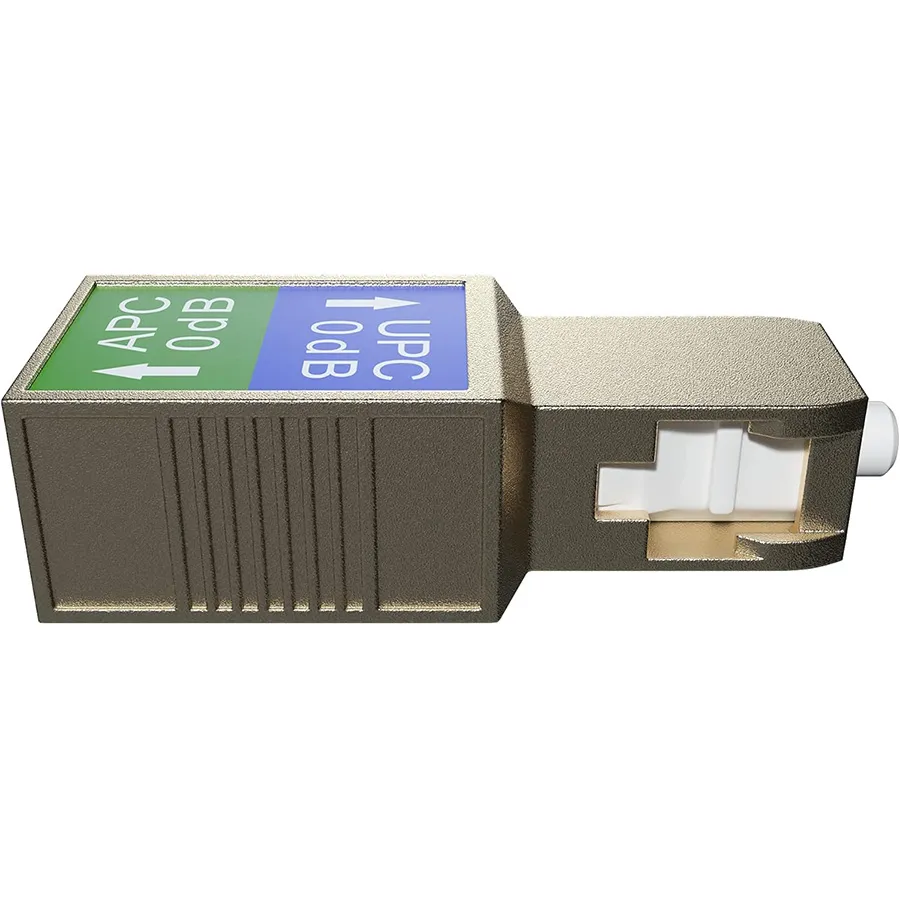 SC-APC to SC-UPC Fiber Adapter