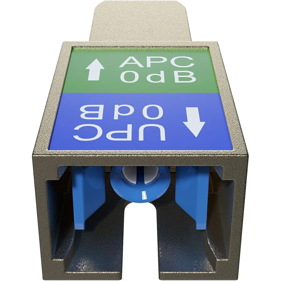 SC-APC to SC-UPC Fiber Adapter