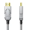 DTECH 10m Armored 4K HDMI Fiber Optic Cable